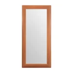 tiendas deco espejo de pared decorativo 30 x 80 cm con marco de madera tono nogal campiluz 1