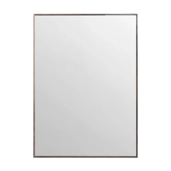 tiendas deco espejo de pared decorativo 50 x 70 cm con marco efecto madera oscura campiluz 1