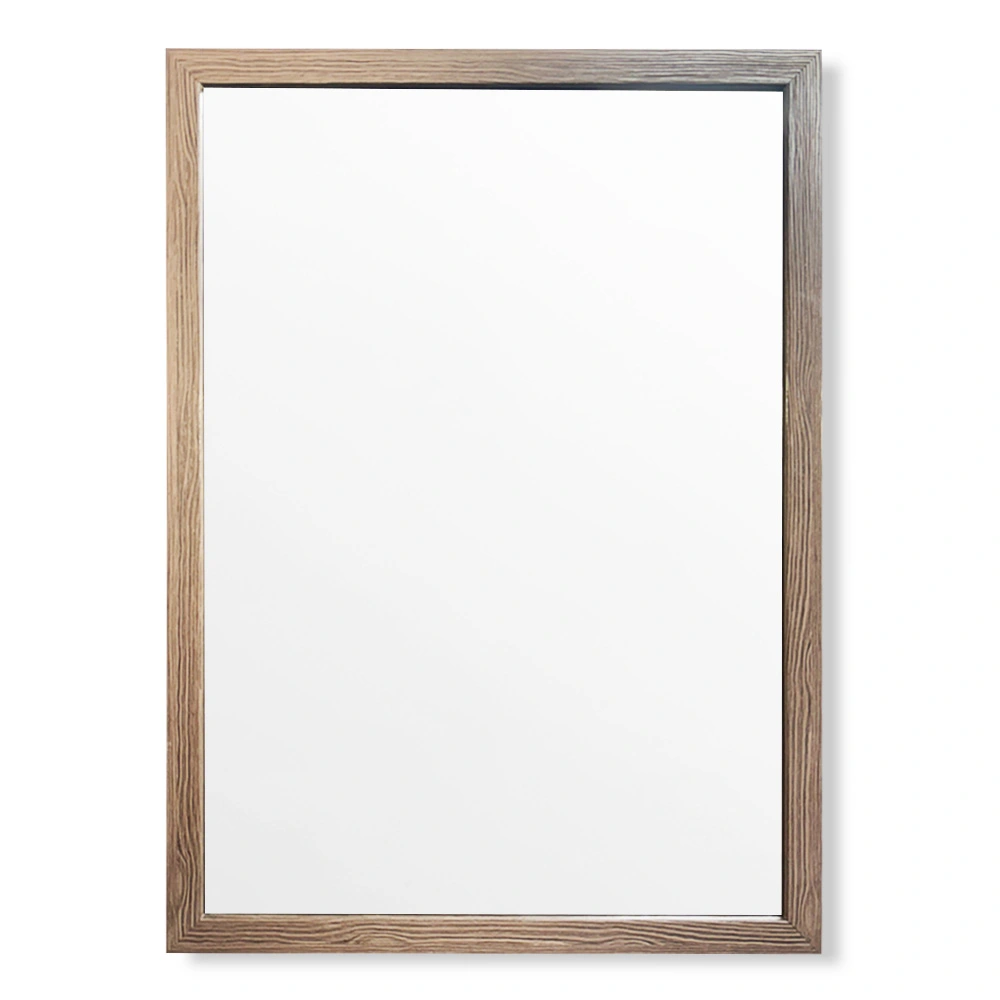 tiendas deco espejo de pared decorativo 50 x 70 cm con marco efecto madera wengue campiluz 1