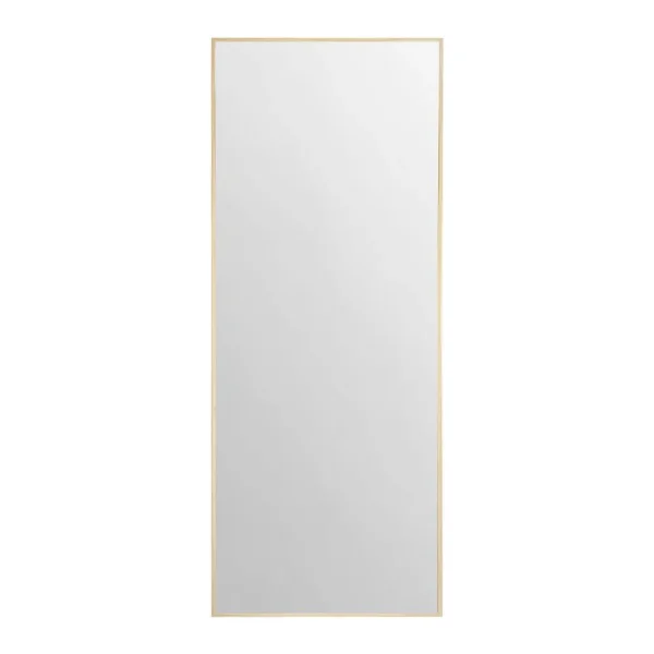 tiendas deco espejo de pared decorativo rectangular 30 x 80 cm con marco dorado envejecido campiluz 1