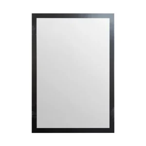 Espejo Decorativo de Pared 40 x 60 cm con Marco Negro Liso - Campiluz - Imagen 1