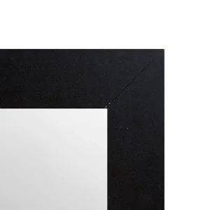 Espejo Decorativo de Pared 40 x 60 cm con Marco Negro Liso - Campiluz - Imagen 2