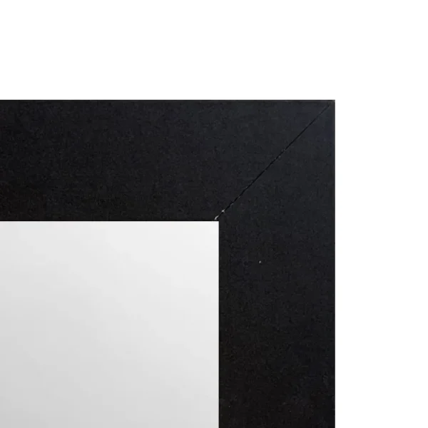 tiendas deco espejo decorativo de pared 40 x 60 cm con marco negro liso campiluz 2