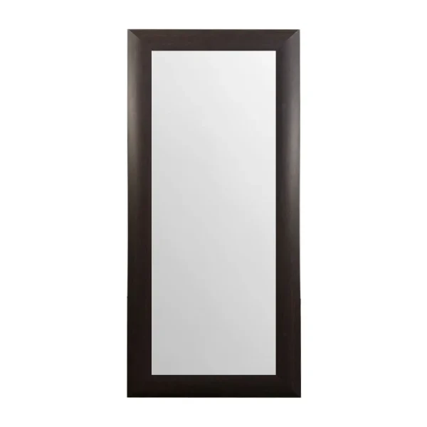 tiendas deco espejo decorativo rectangular 30 x 80 cm con marco de madera oscura campiluz 1