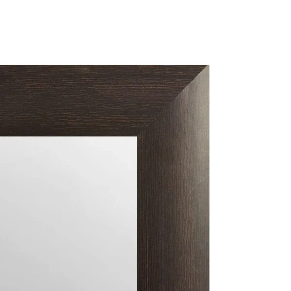 tiendas deco espejo decorativo rectangular 30 x 80 cm con marco de madera oscura campiluz 2