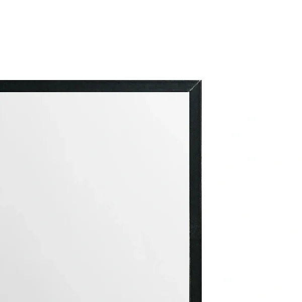 tiendas deco espejo decorativo rectangular 30 x 80 cm con marco negro mate campiluz 2