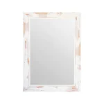 tiendas deco espejo decorativo rectangular 40 x 60 cm con marco blanco envejecido campiluz 1