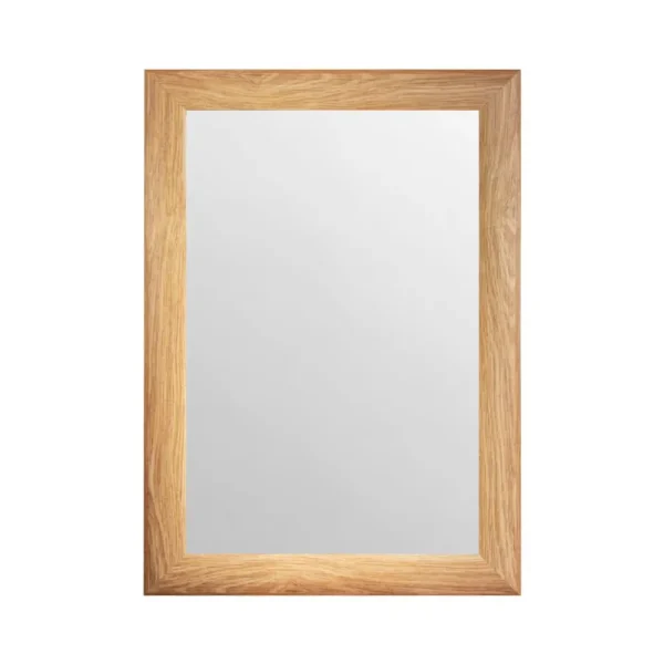 tiendas deco espejo decorativo rectangular 40 x 60 cm con marco de madera natural clara campiluz 1