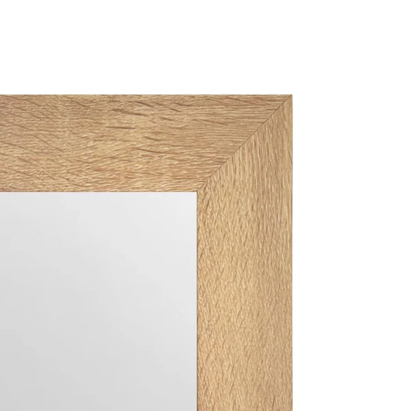 tiendas deco espejo decorativo rectangular 40 x 60 cm con marco efecto madera pino natural campiluz 2
