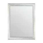 tiendas deco espejo decorativo rectangular 40 x 60 cm con marco efecto plata cepillada campiluz 1