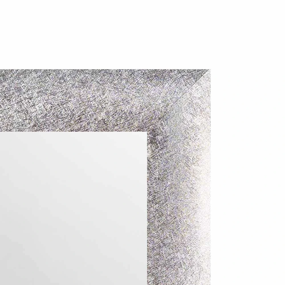 tiendas deco espejo decorativo rectangular 40 x 60 cm con marco efecto plata cepillada campiluz 2