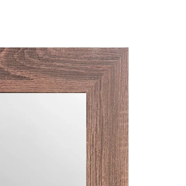 tiendas deco espejo decorativo rectangular 50 x 70 cm con marco de madera oscura degradada campiluz 2